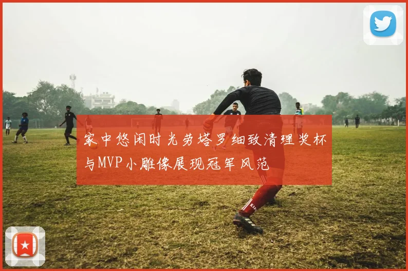 家中悠闲时光劳塔罗细致清理奖杯与MVP小雕像展现冠军风范
